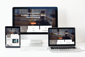 Home site para advogado